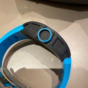 Logotipo Personalizado! Reloj Mecánico de Lujo con Diseño de Primera Categoría, Esfera de Fibra de Carbono y Movimiento de Alta Calidad - Product Image 6