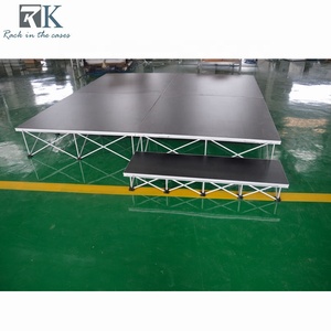 Durable Smart Stage with Platform Aluminum have Step and Riser for Activity and Events - Product Image 3