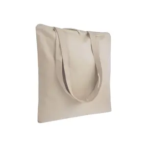 Borsa shopper con chiusura a cerniera, merchandising personalizzato - Product Image 1
