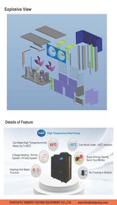 <span class=keywords><strong>Pompe</strong></span> <span class=keywords><strong>à</strong></span> <span class=keywords><strong>chaleur</strong></span> <span class=keywords><strong>à</strong></span> <span class=keywords><strong>haute</strong></span> <span class=keywords><strong>température</strong></span> <span class=keywords><strong>80</strong></span> ° <span class=keywords><strong>C</strong></span> Source d'air d'eau chaude 12KW Chauffe-eau <span class=keywords><strong>à</strong></span> <span class=keywords><strong>pompe</strong></span> <span class=keywords><strong>à</strong></span> <span class=keywords><strong>chaleur</strong></span> <span class=keywords><strong>à</strong></span> deux étages - Product Image 6