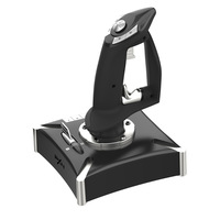 Joystick de vol analogique noir PXN 2119Pro avec moteur de vibration compatible avec Xbox One pour ordinateur PS4