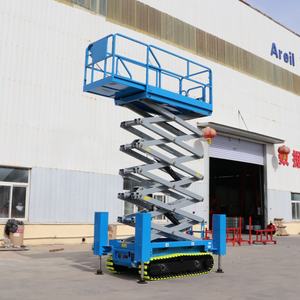 Piattaforma Semovente Articolata Idraulica Antiscivolo per Terreni Accidentati da 12m <span class=keywords><strong>con</strong></span> Certificazione CE ISO per Lavori di Costruzione Aerea - Product Image 5