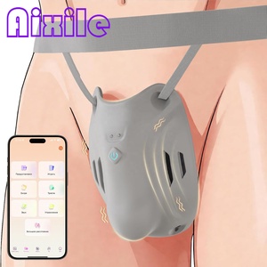 <strong>Best</strong> App Wearable Panty Vibrator Adult Sex Toy for Men Vibrating <strong>Penis</strong> Cage <strong>Penis</strong> <strong>Enlargement</strong> Vibrating Cock Training Vibrators - Product Image 1
