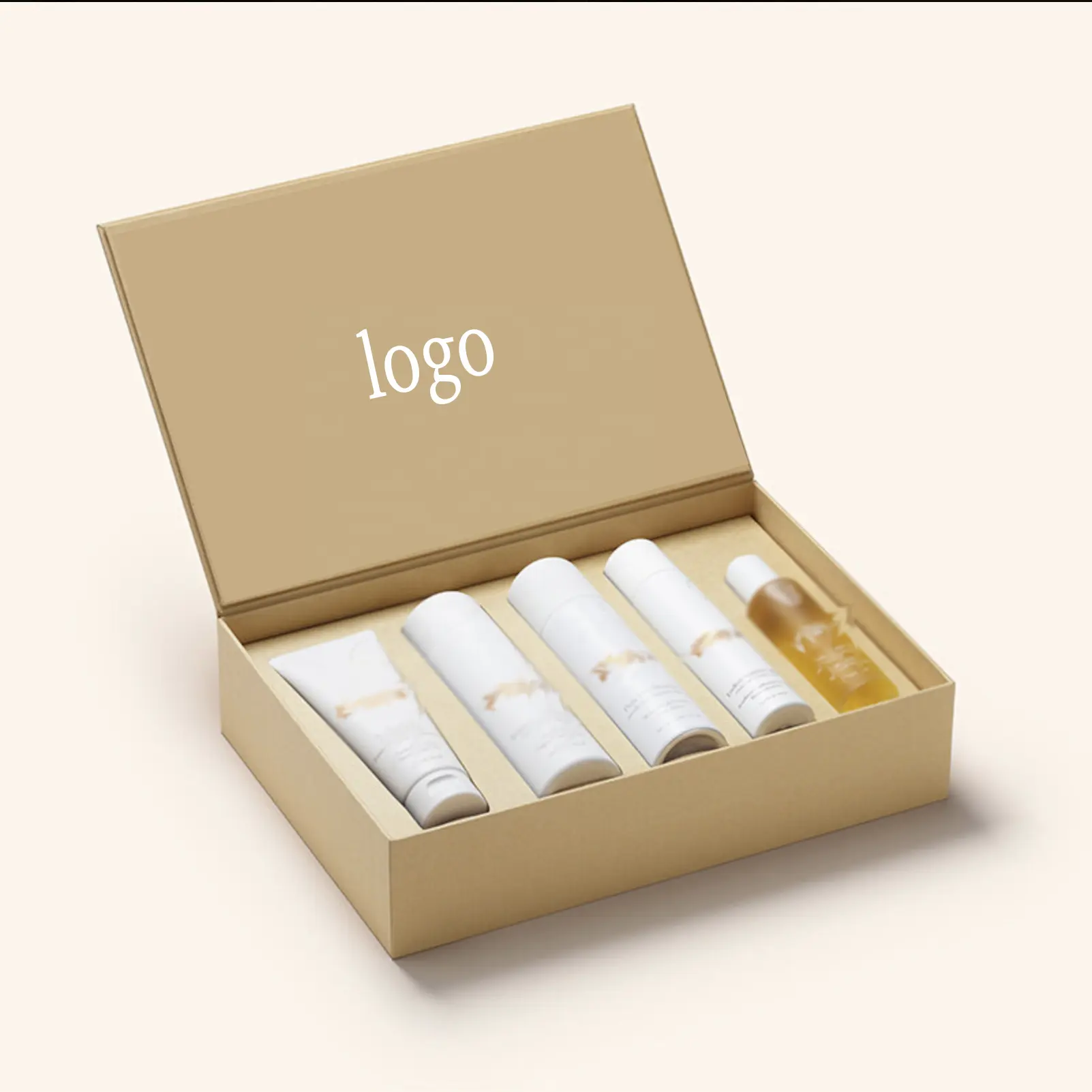 Kexin özel lüks manyetik kağıt karton ruj hediye kutusu cilt bakımı dudak parlatıcısı ambalaj parfüm kutuları cilt bakımı kutusu