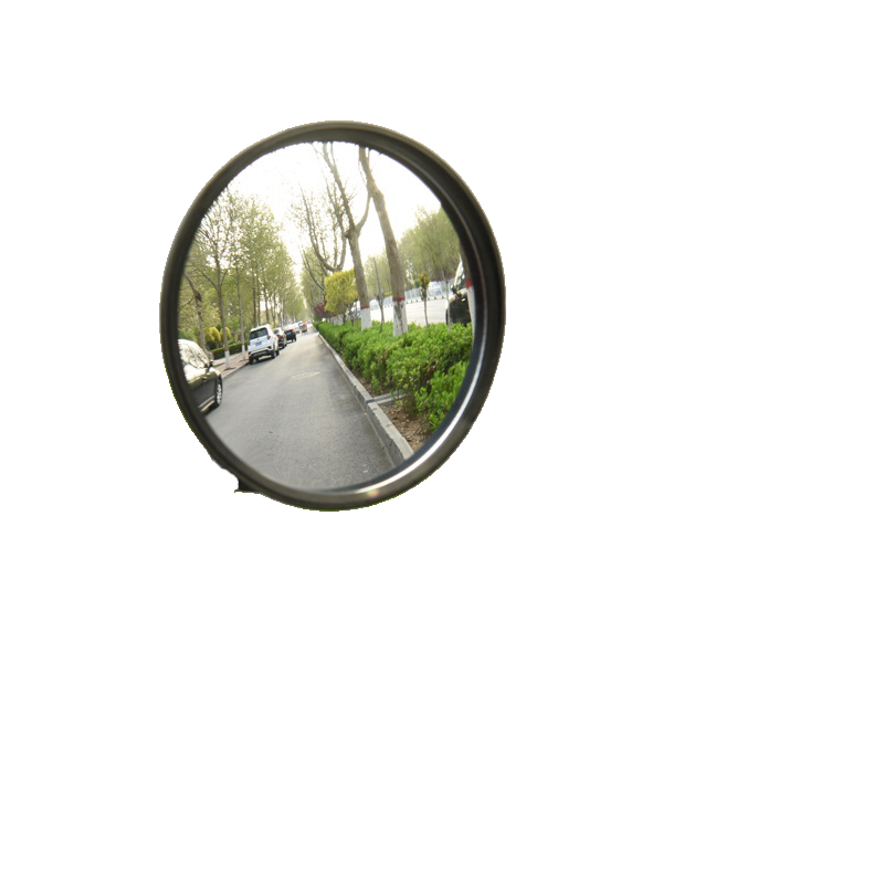 22mm Black Bicycle Rearview Mirror 360