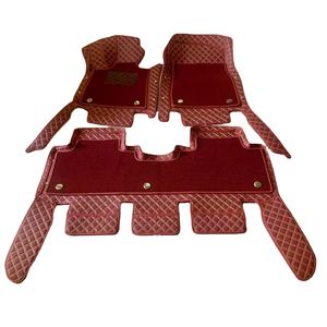 PVCレザーカーマット新デザインカバー敷居高級レザー + コイルフォーチュナーカーマット - Product Image 2