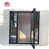 Conteneur arrière-cour préfabriqué Allstar alliage d'aluminium moderne hôtel Villa maison 20 pieds/30 pieds/40 pieds amovible 5 ans CN;SHG
