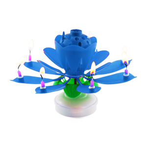 Candele artistiche a forma <span class=keywords><strong>di</strong></span> loto <span class=keywords><strong>di</strong></span> alta qualità a batteria per feste <span class=keywords><strong>di</strong></span> <span class=keywords><strong>compleanno</strong></span> <span class=keywords><strong>musicali</strong></span> candele per <span class=keywords><strong>torte</strong></span> e fuochi d'artificio in cera <span class=keywords><strong>di</strong></span> paraffina - Product Image 2