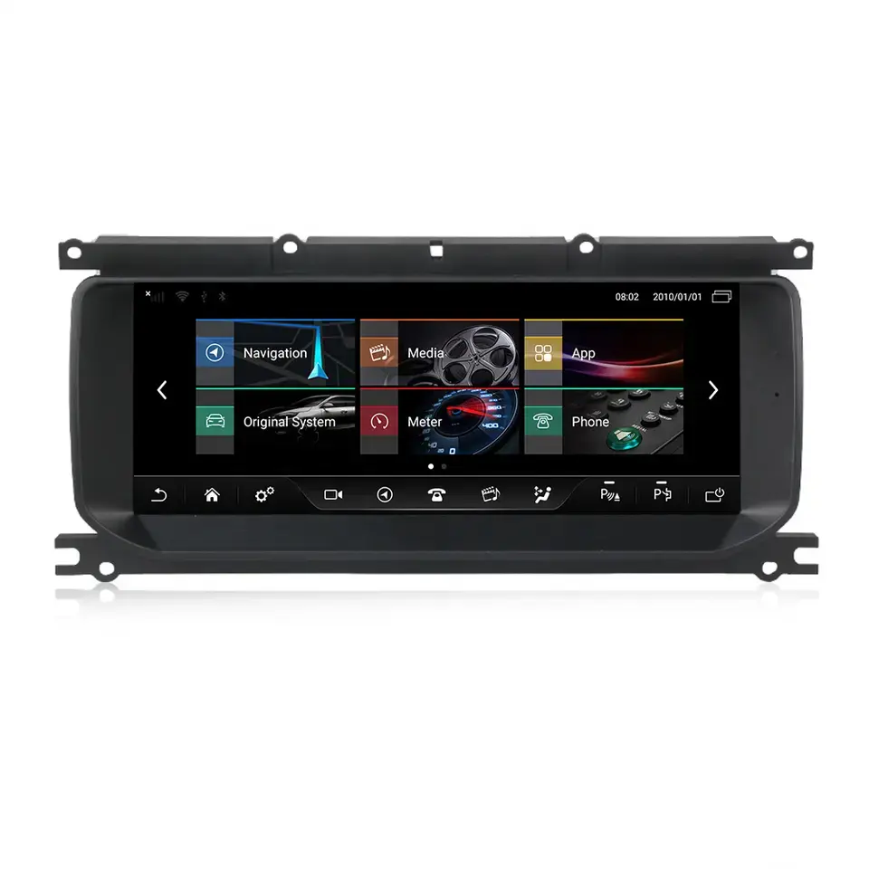 Gerllish 1920*720 10.25 ''8 core android car stereo audio radio schermo per Land Rover Range Rover Evoque L538 navigazione gps