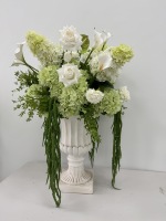 Bola Bunga Calla Lily dan Amaranthus 60cm, Dekorasi Pernikahan, Bola Bunga Artifisial untuk Dekorasi Pesta Ulang Tahun