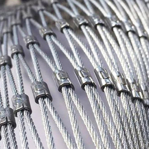 Grillage en câble d'acier inoxydable pour enclos de zoo, protection des animaux, <span class=keywords><strong>volière</strong></span>, maille flexible haute résistance et durable - Product Image 3