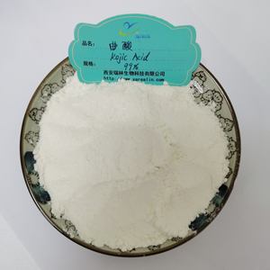 Cilt yüz kremi losyon kozmetik katkı maddeleri CAS 501-30-4 99% kojik asit tozu - Product Image 3