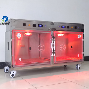 EUR VET Stainless Steel kualitas Superior kandang anjing peralatan kandang oksigen klinik hewan - Product Image 3