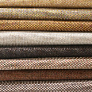 Tela de Lino de Primera Calidad, 100% Poliéster, Engrosada y de Alta Densidad para Tapicerí<span class=keywords><strong>a</strong></span> <span class=keywords><strong>a</strong></span> Precio de Fábrica - Product Image 5