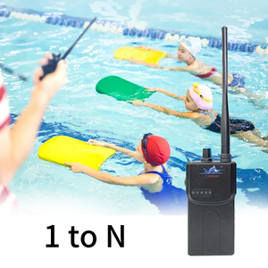 Set di allenamento per il nuoto in tempo reale 1 con trasmettitore H900 Multi-nuotatore 15 cuffie con Clip per il naso e Set di tappi per le orecchie - Product Image 5