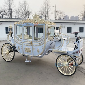 Nuevo Vehículo Eléctrico Moderno para Turismo al Aire Libre / Carroza Eléctrica Tipo Caballo / Carroza Real Fabricada por Horse Carriage - Product Image 6