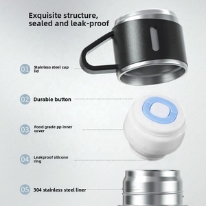 Coffret Cadeau Personnalisé Bouteille <span class=keywords><strong>Thermos</strong></span> <span class=keywords><strong>Isotherme</strong></span> en Acier Inoxydable de 500 ml avec Deux Tasses à Eau pour Événements et Cadeaux d'Affaires - Product Image 4