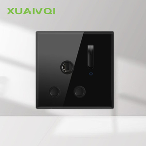 Đàn Piano chuyển đổi ổ cắm USB 1 2 3 4 gang 1 cách tường thiết bị chuyển mạch 10A anh không thấm nước bền cảm ứng Bảng điều chỉnh tường ổ cắm nhà Ánh Sáng Thiết bị chuyển mạch - Product Image 3