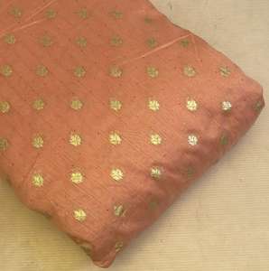 Tissu en soie Chanderi de qualité supérieure, léger, doux et élégant, parfait pour les saris, les robes, les vêtements ethniques et les cadeaux - Product Image 6