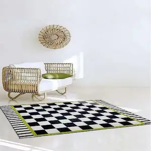 black and white checkered rug for bedroom rugs modern luxury fluffy home decorative rugs living room large
