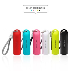 <span class=keywords><strong>Mini</strong></span> Keychain ngoài trời Pin ngân hàng 2000/2200mAh ABS chất liệu màu đen xách tay ngân hàng điện với Micro USB và quà tặng tùy chọn - Product Image 6
