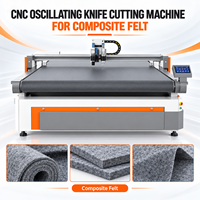 Machine de découpe CNC à couteau oscillant pour tissu de tente, découpeuse numérique haute précision pour la production de tentes et de auvents d'extérieur