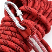 Corde de tente tressée en nylon PP 7 brins, haute résistance, flexible, anti-UV, 31 m, pour extérieur, toutes saisons
