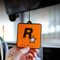 Désodorisant de voiture personnalisé en carton biodégradable, parfum d'ambiance suspendu pour intérieur de voiture, cartes parfumées décoratives