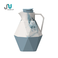 Carafe isotherme portable de luxe au design moderne pour café et thé, en forme de bouilloire, avec intérieur en verre, idéale pour les déplacements