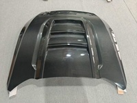 Cubierta de Motor de Fibra de Carbono Seca Estilo SC de Alta Calidad para Ford Mustang 2024+