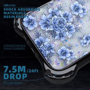 Funda Protectora para Teléfono con Diseño de Flores Impresas en Silicona TPU de Lujo Personalizada por el Fabricante Original para iPhone 15 14 - Product Image 5