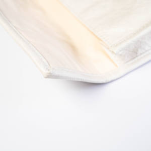 Customized White Color Zipper Closure Polyester Cosmetic Bag Fashion Style Printed <b>TYVEK</b> Environmentally Friendly Custom Logo - Product Image 4