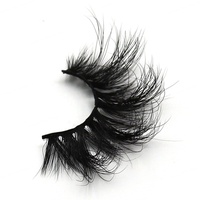 Cils en vison sibérien 100% 25 mm 3D, cils en vison épais et spectaculaires, faux cils, boîte d'emballage pour cils, boîtes à cils personnalisées, fournisseur