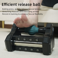 Masseur de pieds rechargeable et efficace 4-en-1 à rouleaux pour la relaxation des pieds