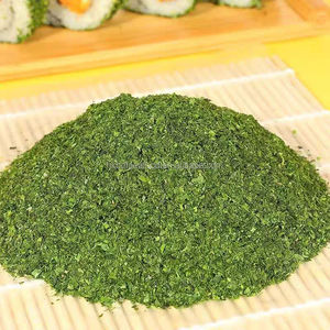 Extracto de algas marinas de grado alimenticio 100%, algas secas orgánicas naturales Ulva Lactuca copos aditivo para hornear 10KG al por mayor - Product Image 1