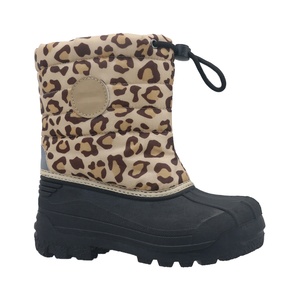 YLK3515 Bottes d'hiver pour enfants, garçons et filles, mode en gros, bottes d'extérieur chaudes, imperméables, antidérapantes, pour temps froid. - Product Image 1