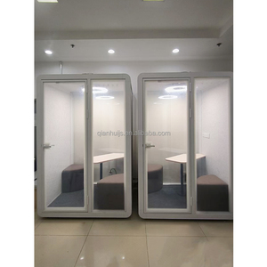 Cabinas de Trabajo de Oficina de Alta Calidad con Doble USB, Cabina de Reuniones, el Mejor Stand de Exhibición, 60% de Absorción Interior, Cabina Británica - Product Image 6