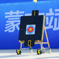 Ensemble d'arc à poulies et flèches pour extérieur Float Island SCOX-Z1321 en matériau XPE, couleur/taille personnalisable, largeur 132 cm, Shandong Shooting