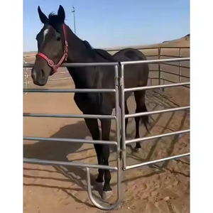 Tấm lót ngựa mạ kẽm nặng dễ dàng lắp ráp hàng rào trang trại cho các khóa đào tạo ngựa kim loại lưới mắt cáo sơn khung - Product Image 3