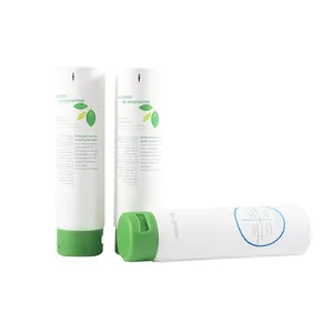 Biodegradable Plastic PCR Tube Facial Cleanser Tube With Screw Cap
