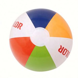 Eco Friendly Custom Beach Ball Toy with logo Printing Custom <b>Inflatable</b> Pvc Balls for Promotional Kids Gifts Outside - Product Image 2