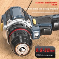 Nouvelle perceuse sans fil 16,8 V sans balais - Perceuse compacte haute performance rechargeable au lithium-ion de type pistolet - Mandrin à changement rapide