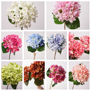 ดอกไฮเดรนเยียดัตช์ปลอมแบบขายส่ง สัมผัสเหมือนจริง ชุ่มชื้น <span class=keywords><strong>ก้าน</strong></span>เดี่ยว สำหรับตกแต่งบ้าน งานแต่งงาน และจัด<span class=keywords><strong>ดอกไม้</strong></span> - Product Image 5