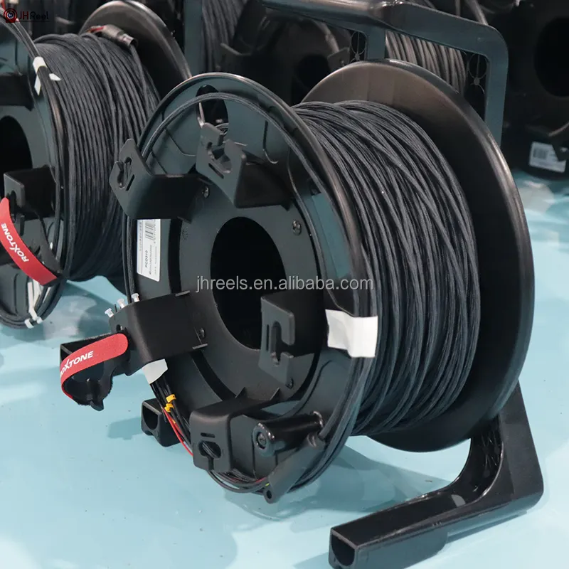 Cables on reels Robust PC Drum System Extension Power Cord Reel with Winder 310 mm Empty Cable Reels