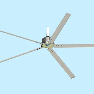 Qx faible bruit usine grand diamètre 7200mm grand vent industriel Hvls ventilateurs de plafond