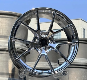 Cerchi SHIN Forged Triple Chrome VS5RS 5x114.3/5x120 per <span class=keywords><strong>BMW</strong></span> X3 F25 G01 X5 E70 F15 G05 X6 E71 F16 <span class=keywords><strong>X7</strong></span> G07 X3M X4M X5M - Product Image 2