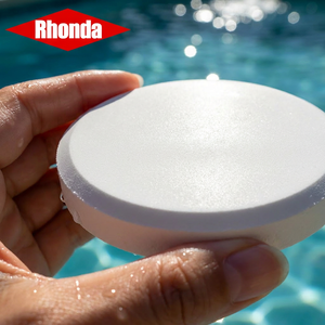 Tabletas de <span class=keywords><strong>Cloro</strong></span> Industriales RHONDA para Piscinas, 3 Pulgadas, 90% de Pureza, Productos Químicos Blancos para Limpieza de Piscinas, Número CAS 51580-86-0 ClO2 - Product Image 4