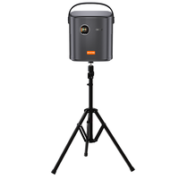 Trépied de projecteur télescopique en acier carbone TB3 780-1270 mm, pliable inversé, réglable, pour sol, vente en gros