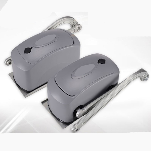 Curved Arm Swing  Door Machine Side Mounted Door Motor   90 Degree Swing Gate Opener  DC24 Arm Swing Gate Operator