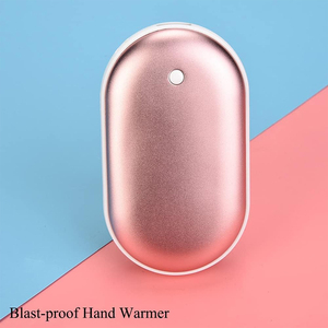 Hot Selling Winter Hand Warmer Power Bank 5000Ah Battery Pack tipo c <span class=keywords><strong>Chargeur</strong></span> portable pour cargador de apple HandWarmer powerbank - Product Image 3